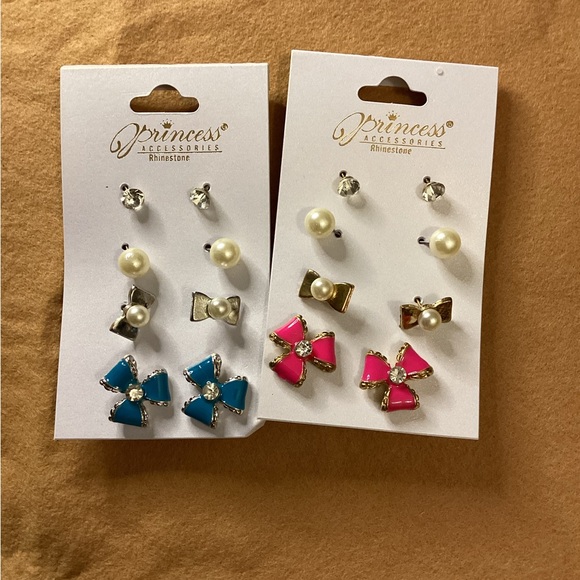 Princess Jewelry - NWT Earring set bundle